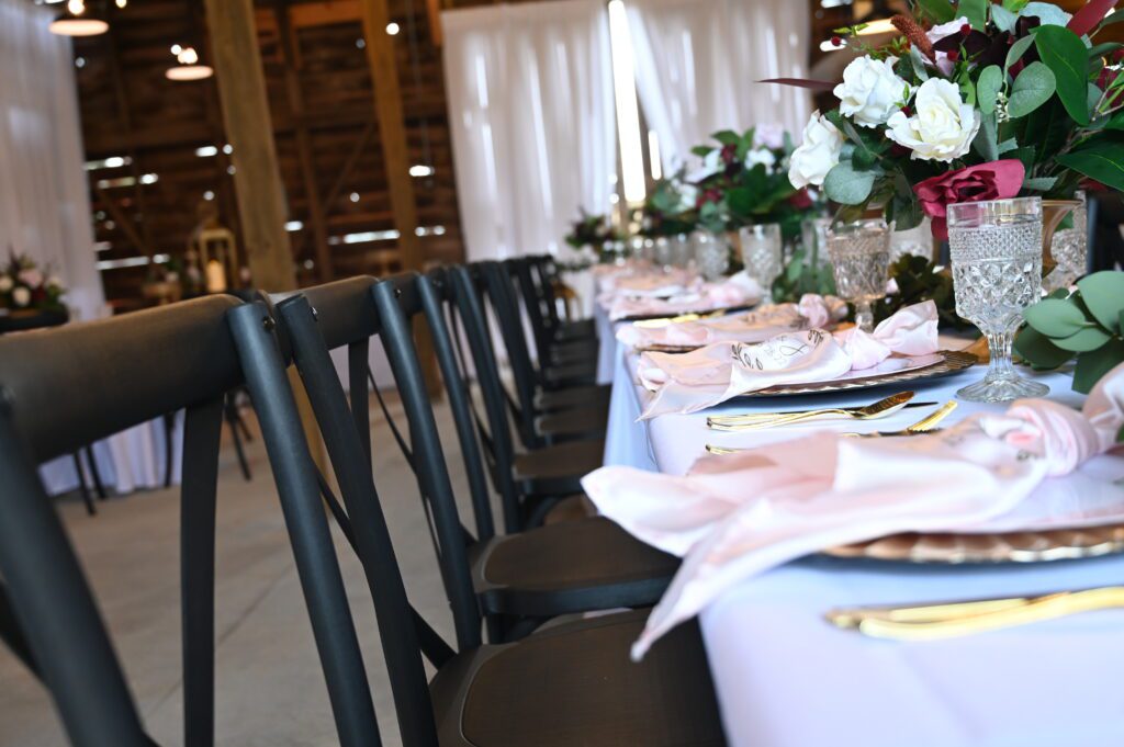 barn wedding reception