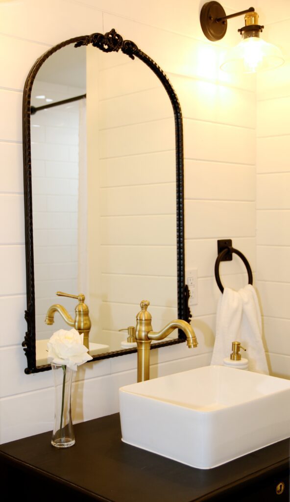 rustic bathroom vanity